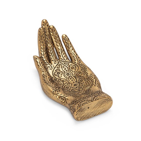 Engraved Hand Dish - Left Hand - Picture 1 of 6